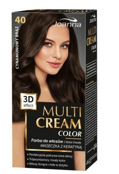 Joanna Multi Cream Color vopsea de păr scorțișoară Brown 40
