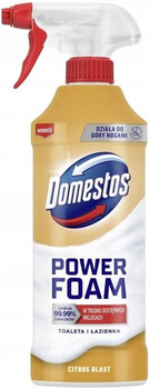 Domestos Power Foam Cleaner pentru toalete și baie Citrus Blast 435 ml