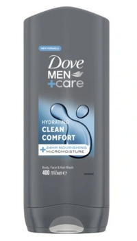 Dove Men+Care Clean Comfort Gel de duș 400 ml