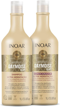 INOAR DUO Șampon Daymoist 1000 ml + Balsam 1000 ml