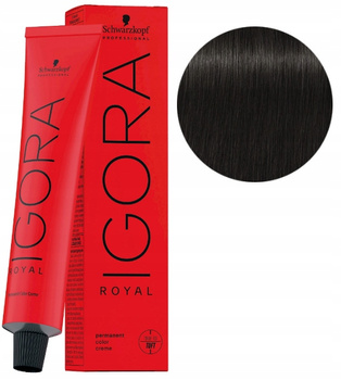 Schwarzkopf Igora Royal color 60ml 1-0 NATURAL BLACK