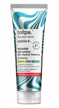TOŁPA Dermo Face Sebio Power Gel de spălare a feței 3 culori 100 ml