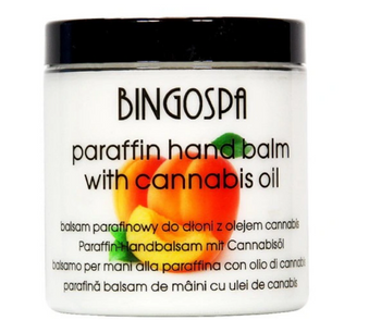 BingoSpa Parafină balsam de mâini cu caise 250g