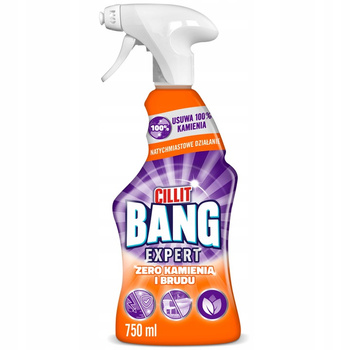 CILLIT BANG EXPERT SPRAY DE CURĂȚARE ZERO SCALE ȘI MURDĂRIE 750ML