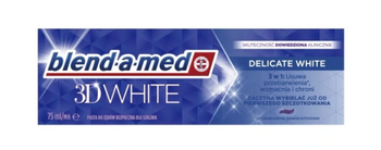 Blend-A-Med pastă de dinți 3D White Delicate White 75 ml Albire delicată
