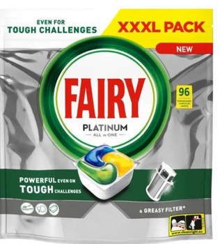 Fairy Lemon capsule de spălat vase 96 buc