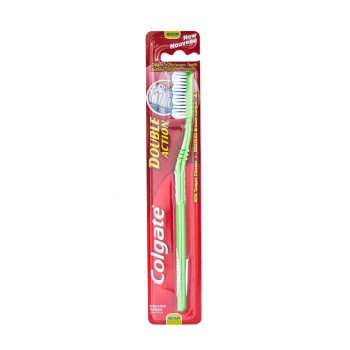 Periuță de dinți Colgate cu acțiune dublă Medium