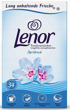 Lenor Aprilifrisch șervețele parfumate pentru uscător 34pcs.