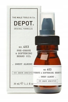 Depot nr. 403 Ulei de barbă pre-rasare și înmuiere 30 ml