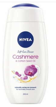 Nivea Cashmere&amp;Cotton Seed Oil Gel de duș 250 ml