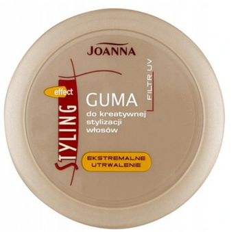 Joanna Styling Effect Golden Hair Styling Rubber Foarte puternic 100 g