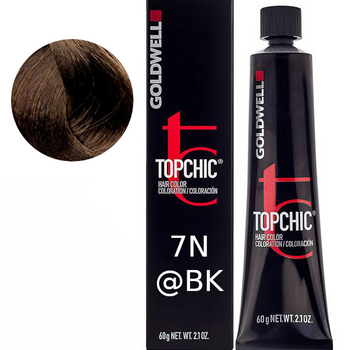 Vopsea elumenată Goldwell TOPCHIC 60 ml 7N@BK