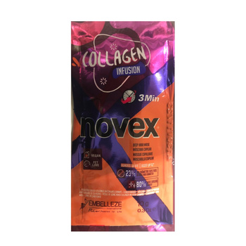 Mască cu infuzie de colagen Novex 10g