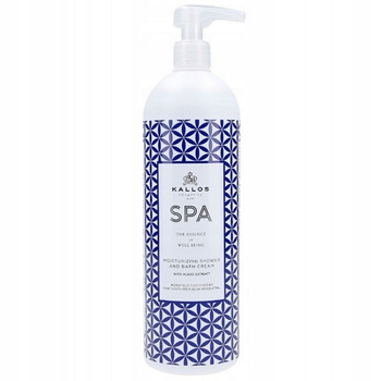 Cremă hidratantă de duș și baie Kallos SPA 1000ml