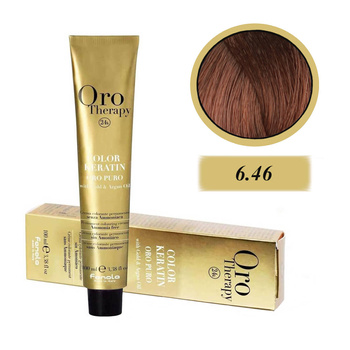Vopsea Fanola Oro Therapy 6.46 100ml