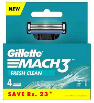 Gillette M3 Fresh Clean 4 buc