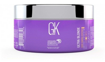 Mască colorantă Global Keratin GK Hair Ultra Blonde pentru păr blond 200 g