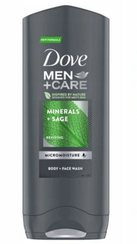 Gel de duș Dove Men+Care Minerals + Sage 250 ml