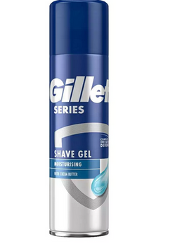 Gillette Series Gel de bărbierit hidratant pentru bărbați 200 ml