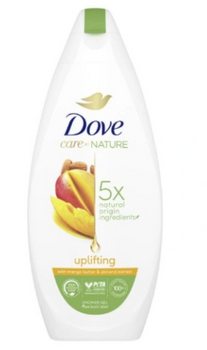 Gel de duș Dove Care By Nature Uplifting Mango 225 ml