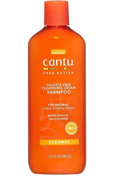 Șampon cremă de curățare cu unt de shea Cantu 400 ml