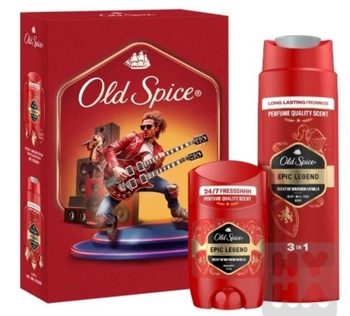 Old Spice Epic Legend set cadou Deodorant stick 50 ml + Gel de duș 250 ml