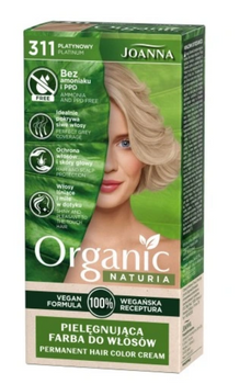 Joanna Naturia Vopsea de păr organică Platinum 311