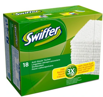 Reîncărcare mop plat Swiffer 18 buc