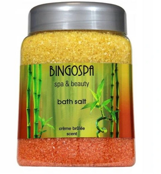 BingoSpa Spa &amp; Beauty Crème sare de baie Creme Brulle 850 g