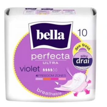 Bella Perfecta Violet Slips cu aripi subțiri 10 buc