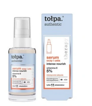 Tolpa Authentic Ser nutritiv intensiv pentru ochi și buze 30 ml