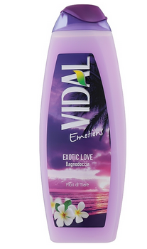 Gel de duș Vidal Exotic Love 600 ml