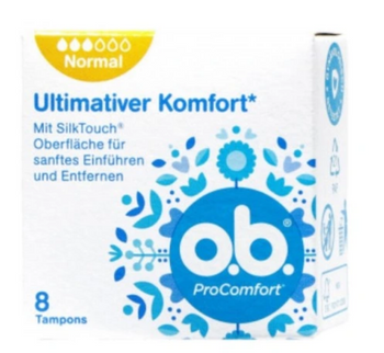 OB ProComfort Tampoane sanitare normale 8 buc