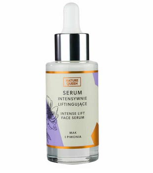 Nature Queen Ser Intensiv Lifting Mac și Bujor 30 ml