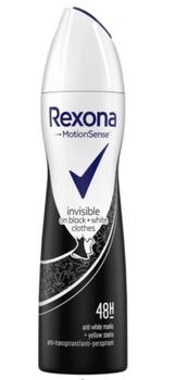 Rexona Invisible On Black + White Deodorant pentru femei 200 ml