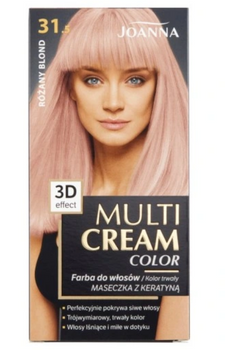 Vopsea de păr Joanna Multi Cream Color Rose Blonde 31.5