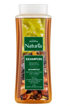 Joanna Naturia Sampon cu biosulfur și chihlimbar 500 ml