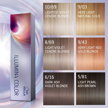 WELLA ILLUMINA COLOR-MINI PALETA DE CULOARE