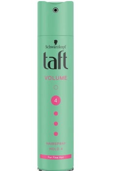 TAFT 4 Volume Ultra Green Hair Spray super puternic 250 ml