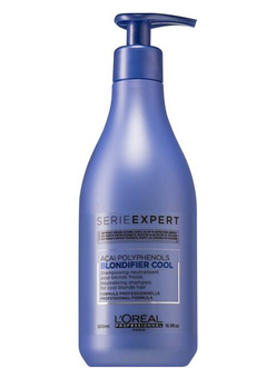 Loreal Blondifier Cool Sampon neutralizant nuante galbene pentru par decolorat 500 ml