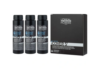 Loreal Homme Cover 5 vopsea de par tonificanta 6 Blond Inchis3x50 ml