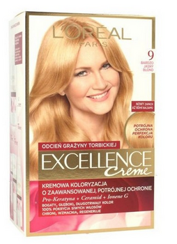 L'Oreal Paris Excellence Creme Hair Colour 9 Blond foarte deschis