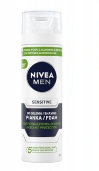 Nivea Foam Men spumă de bărbierit sensibilă 200 ml