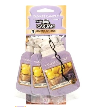 Yankee Candle Car Bonus 3 buc Lemon Lavender