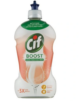 Cif Boost Produs de clătire pentru mașina de spălat vase 450 ml