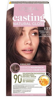 L'Oreal Paris Casting Creme Gloss Culoarea părului 523 Walnut Light Brown