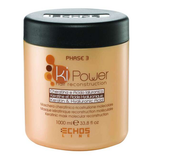 ECHOSLINE kiPower Mask cu Keratină 1000 ml