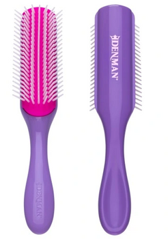 Denman D3 African Violet 7 rânduri perie de păr