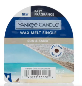 Yankee Candle Classic Wax Sun &amp; Sand 22g