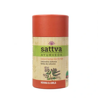 Vopsea de păr Sattva Natural Henna Amla 150 g